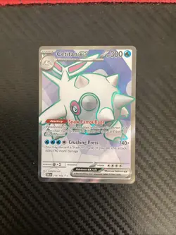 Pokemon TCG Cetitan ex Full Art 210/182 Destined Rivals Holo NM - Image 1