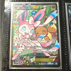Sylveon EX Full Art Holo Ultra Rare RC32/RC32 Generations Radiant 2016 EN 170HP - Image 1