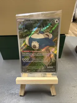 Pokemon TCG Snorlax 151 Promo Card Sealed - Image 1
