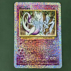 BOX TOPPER JUMBO Mewtwo Legendary Collection Reverse Holo Nintendo Pokemon Card - Image 1