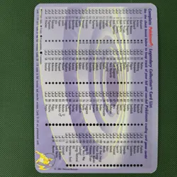 BOX TOPPER JUMBO Mewtwo Legendary Collection Reverse Holo Nintendo Pokemon Card - Image 2