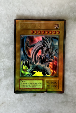YuGiOh Blue-Eyes White Dragon Japanese Holo Ultra Rare Vintage OCG - Image 1