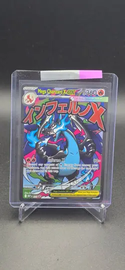 Mega Charizard X ex 023 Holo Promo ME: Mega Evolution Promo Pokemon Near Mint - Image 1