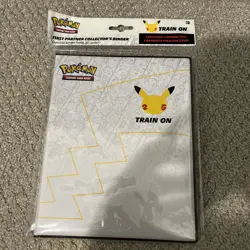 Pokemon TCG 25th Anniversary First Partner Collector’s Binder Pikachu New Sealed - Image 1