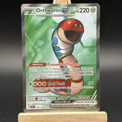 Orthworm EX 162/142 - Stellar Crown - Pokemon - Image 2