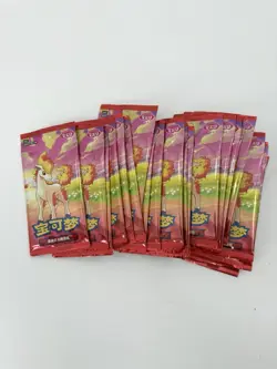 Pokemon TCG Chinese Gem Pack Volume 4 Ponyta Booster pack - 30 Packs Loose - Image 1