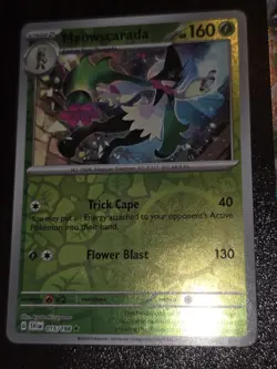 7 Sprigatito, Floragato & Meowscarada Pokemon Cards Including Ex 015/193 See Des - Image 5