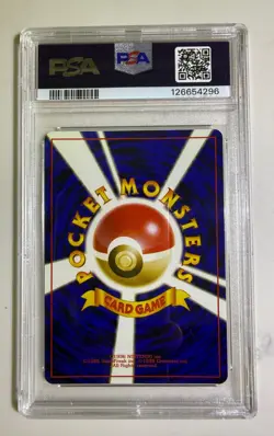 1999 Sabrina's Gengar Pokemon Japanese Gym 2 Holo SWIRL PSA 9 - Image 4