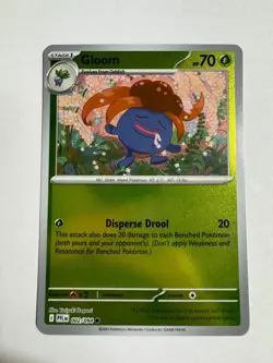 Gloom 002/094 Common Phantasmal Flames Pokemon Reverse Holo Near Mint - Image 1