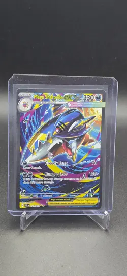 Mega Sharpedo ex 127/094 Phantasmal Flames Pokemon Holo NM - Image 1