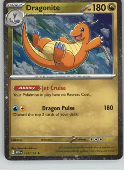 Dragonite (Cosmos Holo) 149/165 Holo Miscellaneous Cards & Products Pokemon NM - Image 1