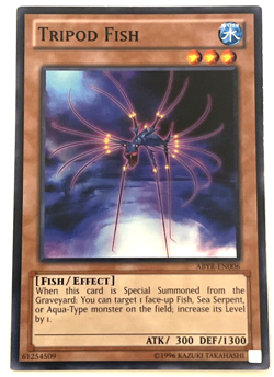 YuGiOh! - Tripod Fish - ABYR-EN006 - Unlimited - Common - Image 1