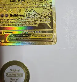 Pokemon Mega Zygarde Ex Perfect Order Ultra Rare Full Art #124 - Image 3