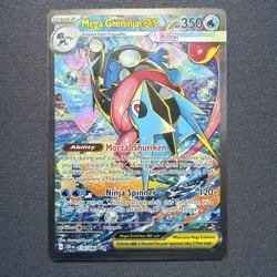 Pokemon TCG Holo Ultra Rare Mega Greninja Ex sir- Chaos Rising - Image 1