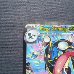 Pokemon TCG Holo Ultra Rare Mega Greninja Ex sir- Chaos Rising - Image 2