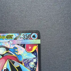 Pokemon TCG Holo Ultra Rare Mega Greninja Ex sir- Chaos Rising - Image 3