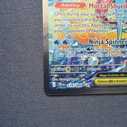 Pokemon TCG Holo Ultra Rare Mega Greninja Ex sir- Chaos Rising - Image 5