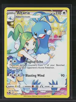 Pokemon 2022 Silver Tempest Altaria CHR #TG11/TG30 - Image 1