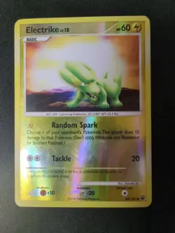 Electrike - 64/100 - Common HP English Pokemon Majestic Dawn Reverse Holo - Image 1