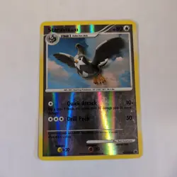 Staravia - 47/100 - Uncommon Reverse Holo LP English Pokemon Majestic Dawn - Image 1