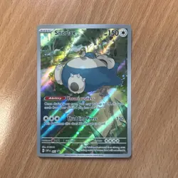 Pokemon Scarlet Violet 151 TCG Snorlax SVP 051 Promo Card - Image 1