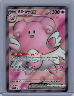 Pokemon Blissey ex SV06: Twilight Masquerade #201/167 Ultra Rare,Holo - Image 1
