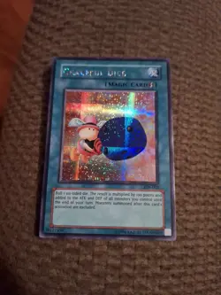 Graceful Dice - EDS-002 - Secret Rare - Limited Edition Yugioh LP - Image 1