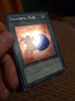 Graceful Dice - EDS-002 - Secret Rare - Limited Edition Yugioh LP - Image 2