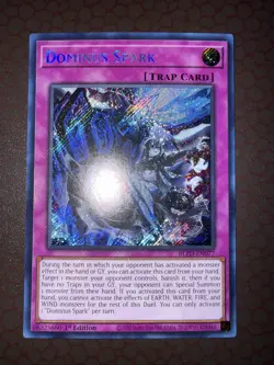Yu-Gi-Oh! Dominus Spark -BLZD-EN077- Secret Rare- 1st Edition NM! - Image 1