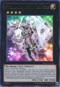 Yugioh! MP Stellarknight Triverr - NECH-EN054 - Ultra Rare - Unlimited Edition M - Image 1