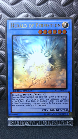 | Yugioh Herald of Perfection GLD5-EN030 Gold Ghost Rare Haunted Mine LP 🔥 | - Image 1