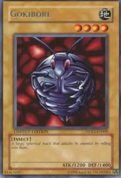 Yu-Gi-Oh Card - MDP2-EN009 - GOKIBORE (rare) - NM/M - Image 1