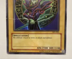 Yu-Gi-Oh! Dark Magician SYE-001 Unlimited Super Rare Holo - Image 2