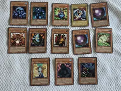 1ST EDITION 12 NM SILVER RARE Letter YUGIOH Magic Ruler (MRL) Vintage Set Lot - Image 1
