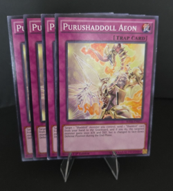Yugioh! Trap x4 Set Purushaddoll Aeon - RATE-EN077 - Common - 1st Edition - Image 1