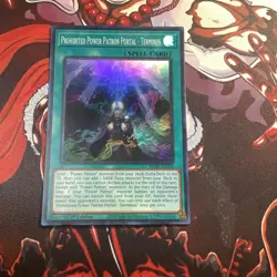 Prohibited Power Patron Portal - Term BLZD-EN056 Super R Blazing Dom Yu-Gi-Oh NM - Image 1