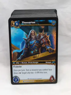 Lot Of (78) Wow TCG Icecrown Alliance Ally Rare Uncommon Common Cards - Image 1