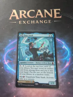Tony Stark The Invincible Iron Man Mtg Regular Mythic - Image 1