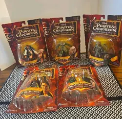 Disney Pirates of the Caribbean at Worlds End Figures Set of 5 *New* - Image 1