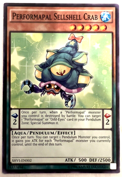 YuGiOh! - Performapal Sellshell Crab - Common - Image 1