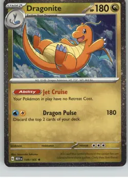 Dragonite (Cosmos Holo) 149/165 Holo Miscellaneous Cards & Products Pokemon NM - Image 1