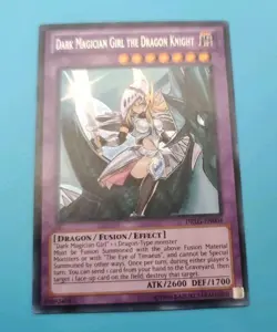 Dark Magician Girl the Dragon Knight DRLG-EN004 Dragons of Legend-Unlimited LP - Image 3