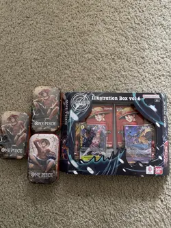 Lot Of SEALED One Piece Cards - Image 1