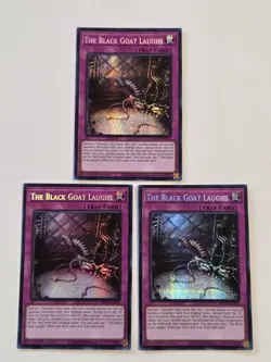 The Black Goat Laughs MP25-EN057 x1 Prismatic Secret Rare Yugioh 2025 Mega Pack - Image 1