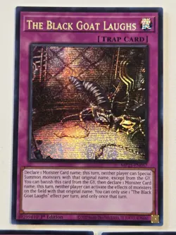 The Black Goat Laughs MP25-EN057 x1 Prismatic Secret Rare Yugioh 2025 Mega Pack - Image 2