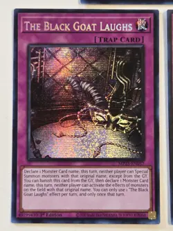 The Black Goat Laughs MP25-EN057 x1 Prismatic Secret Rare Yugioh 2025 Mega Pack - Image 3