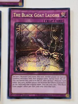 The Black Goat Laughs MP25-EN057 x1 Prismatic Secret Rare Yugioh 2025 Mega Pack - Image 4