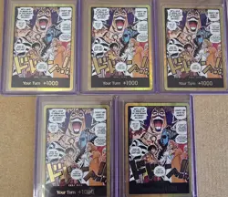 (x5) One Piece TCG - Impel Down Gold Don - OP16 - The Time of Battle - Image 1