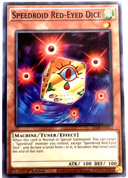 YuGiOh! - Speedroid Red-Eyed Dice - Common - Image 1