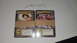 2005 Bandai Vintage One Piece CCG The Quest Begins Sealed Flash Deck English - Image 1